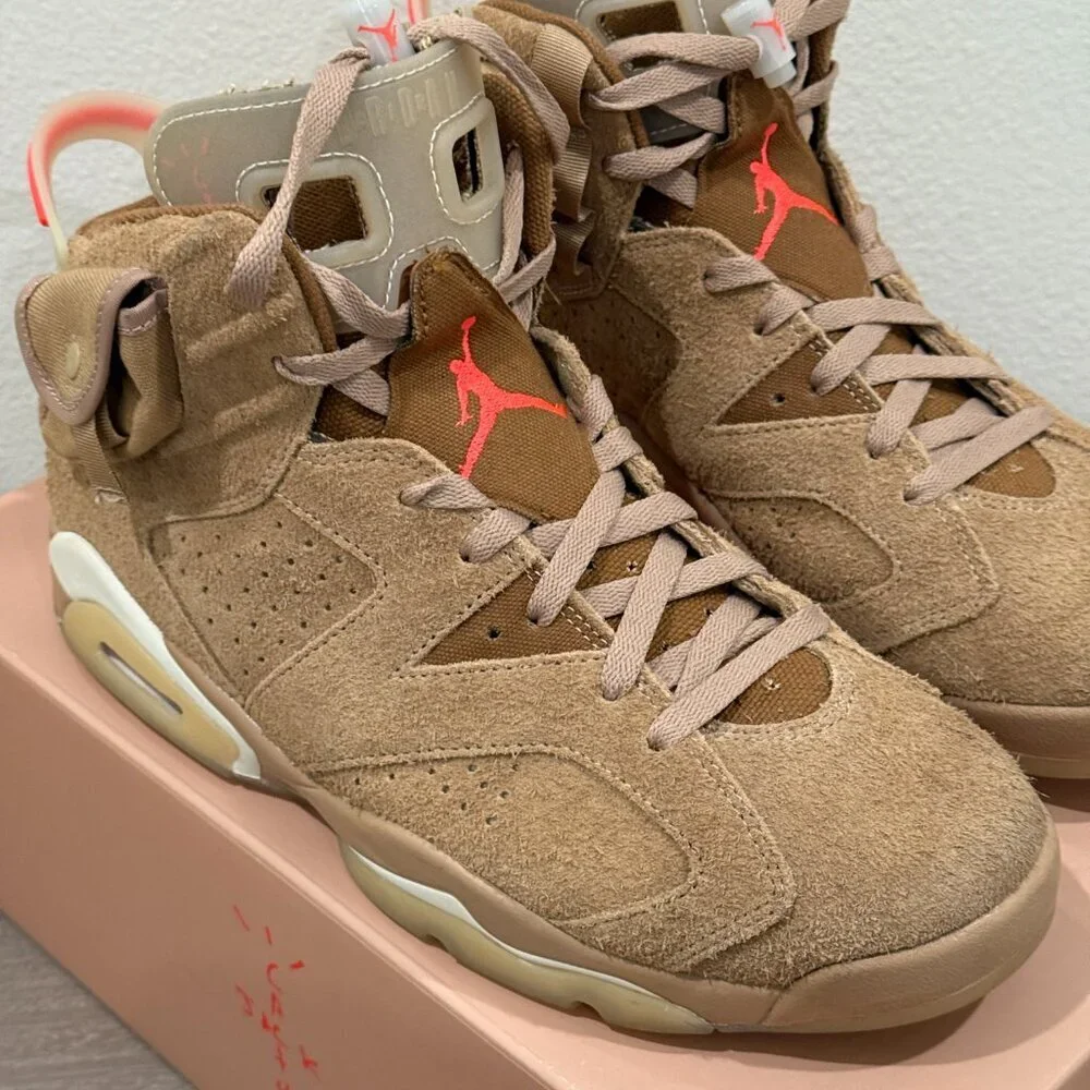 Jordan 6 Retro Travis Scott British Khaki